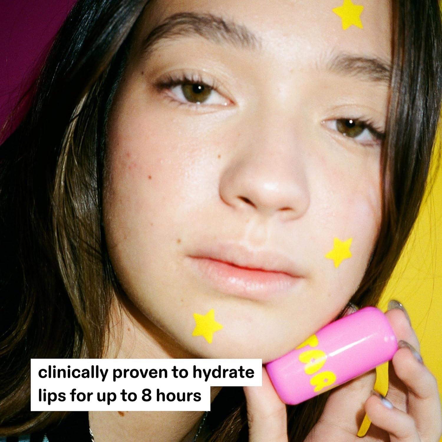 Starface Star Balm Starfruit, Hydrating Lip Moisturizer with Shea Butter, Cocoa Butter, and Coconut Oil, Juicy Starfruit Flavor, (0.15 Oz)