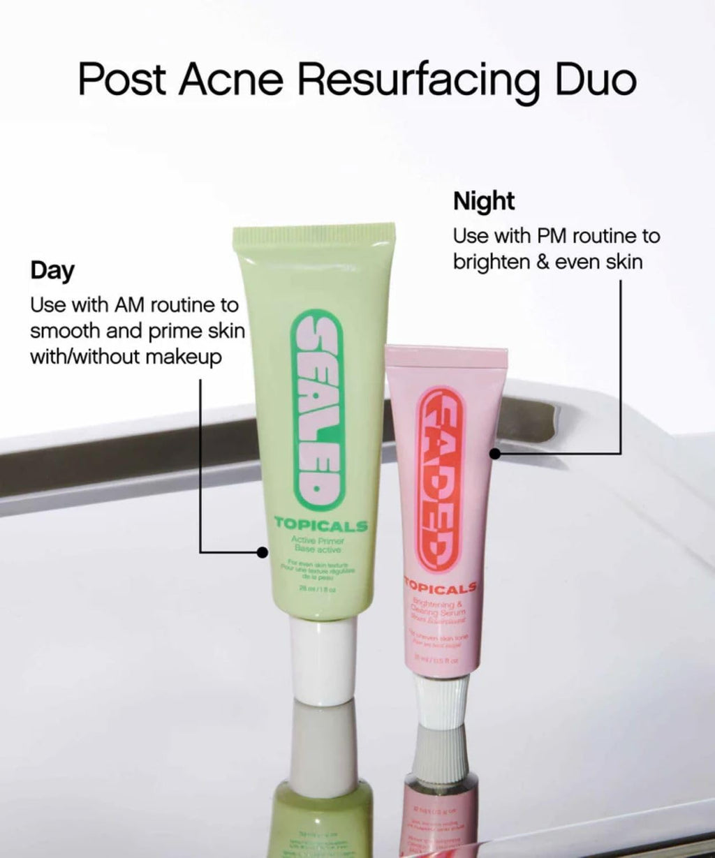 Faded Brightening and Clearing Serum | Reduces Discoloration, Post-Blemish Marks, Scars and Spots | Contains Kojic Acid and Niacinamide | Dermatologist-Tested, Vegan, Cruelty-Free (1.7 Fl Oz)